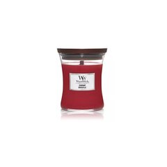 WoodWick lõhnaküünal Currant, 85 g цена и информация | Подсвечники, свечи | kaup24.ee