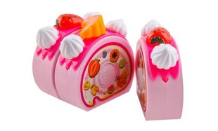 Lõigatav puuviljatort aksessuaaridega, valguse ja heliefektidega hind ja info | Tüdrukute mänguasjad | kaup24.ee