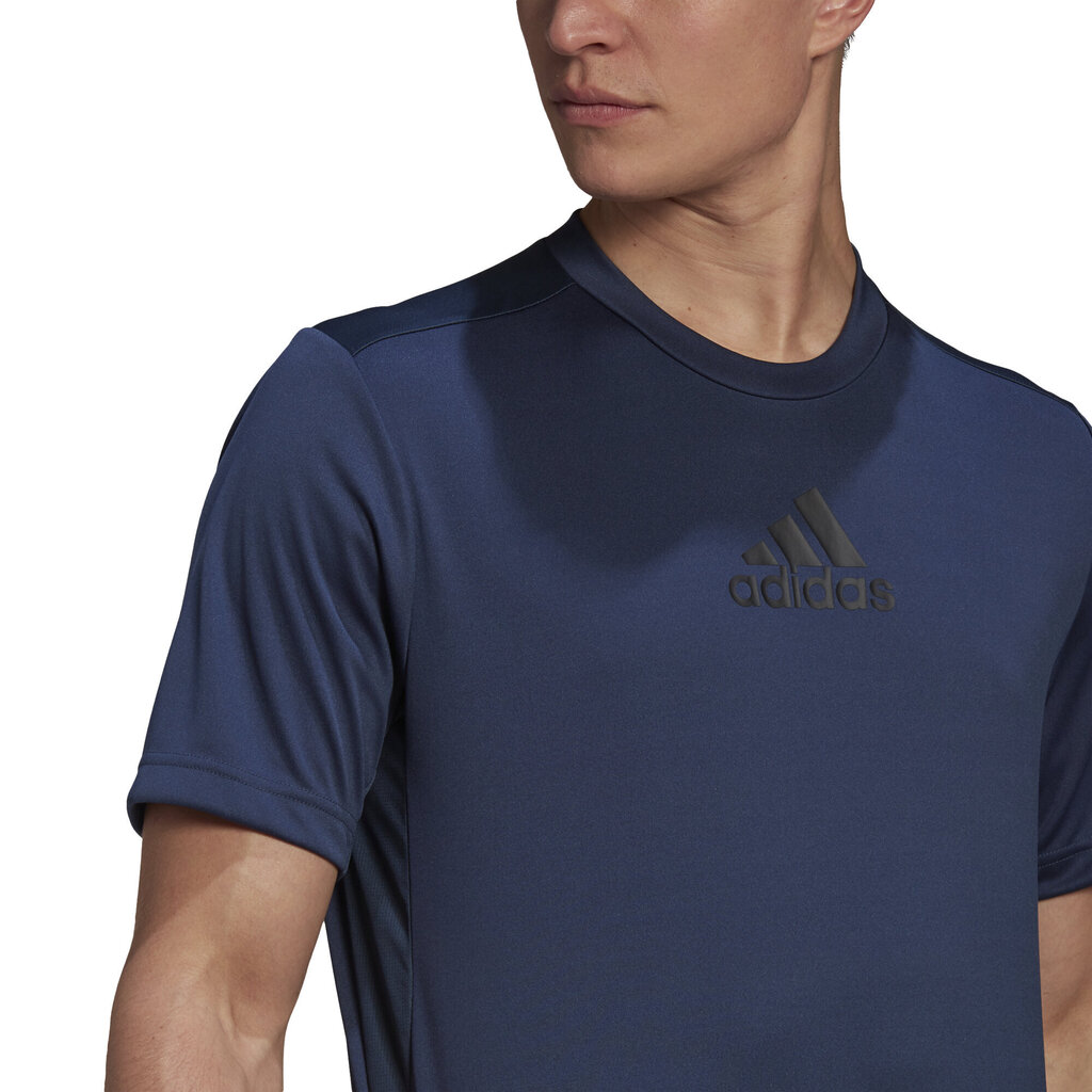 Adidas T-Särgid M 3s Back Tee Blue GM2129 цена и информация | Meeste T-särgid | kaup24.ee