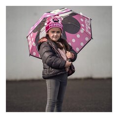 Детская шапка Minnie Mouse, белая цена и информация | Шапки, перчатки, шарфы для девочек | kaup24.ee