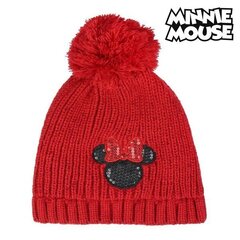 Müts Minnie Mouse 74283, punane (Üks suurus) hind ja info | Tüdrukute mütsid, sallid, kindad | kaup24.ee