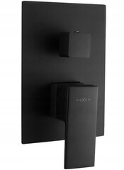 Peidetud dušikomplekt Mexen Uno DR33 6in1, Black цена и информация | Душевые комплекты и панели | kaup24.ee