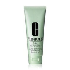 Näokoorija Clinique 7 Day Scrub Cream Rinse-Off Formula, 100 ml hind ja info | Näopuhastusvahendid | kaup24.ee