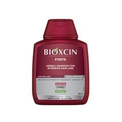 BIOXCIN šampoon intensiivse juuste väljalangemise vastu FORTE, 300 ml hind ja info | Šampoonid | kaup24.ee