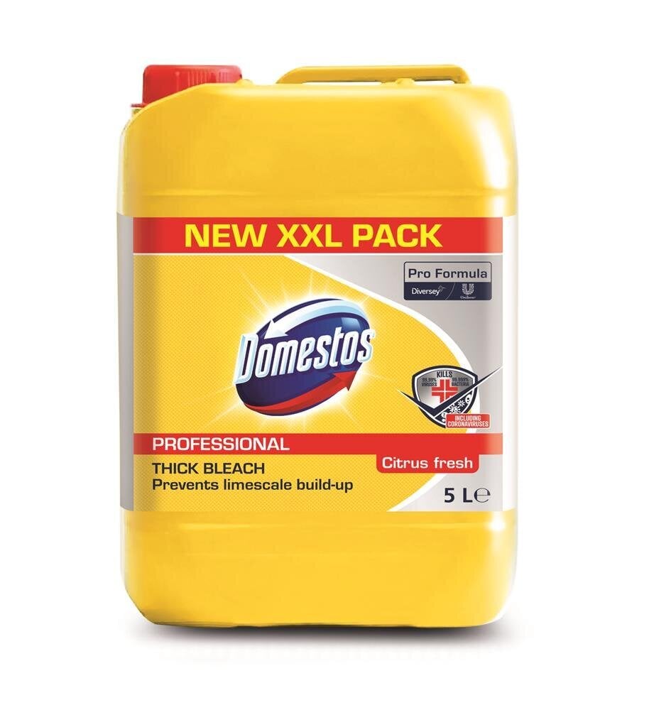 DOMESTOS PROFESSIONAL Citrus Fresh Toilet gel XXL 5L hind 