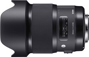Sigma 20mm f/1.4 DG HSM Art objektiiv Canonile hind ja info | Objektiivid | kaup24.ee