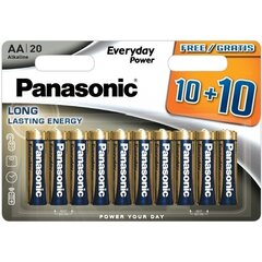 Panasonic Everyday Power батарейки LR6EPS/20BW (10+10) цена и информация | Батерейки | kaup24.ee