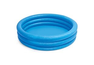 Täispuhutav bassein CRYSTAL BLUE POOL 114X25 cm цена и информация | Бассейны | kaup24.ee