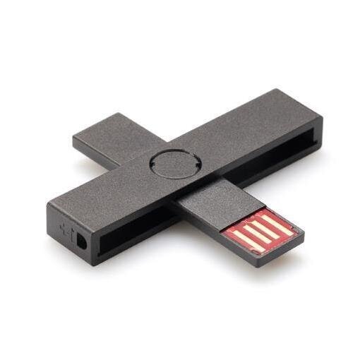 ID-kaardilugeja USB, +ID, 4748001003724 цена и информация | USB jagajad, adapterid | kaup24.ee