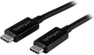 STARTECH 1m/3ft USB 3.1 USB C Cable M/M hind ja info | Mobiiltelefonide kaablid | kaup24.ee