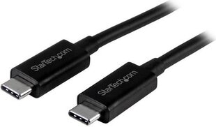 STARTECH 1m Thunderbolt 3 20Gbps Cable цена и информация | Кабели для телефонов | kaup24.ee
