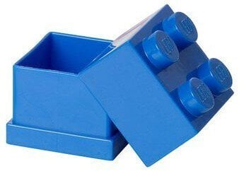 LEGO Hoiuklots MINI 4 sinine цена и информация | Hoiukastid ja -korvid | kaup24.ee