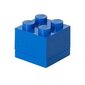 LEGO Hoiuklots MINI 4 sinine цена и информация | Hoiukastid ja -korvid | kaup24.ee