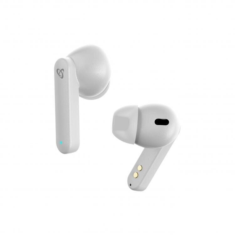 Täielikult juhtmevabad kõrvasisesed kõrvaklapid Sbox EB-TWS72 white цена и информация | Kõrvaklapid | kaup24.ee