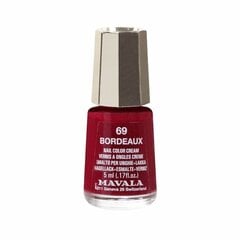 Mavala Küünelakk 69 Bordeaux 5 ml hind ja info | Küünelakid, küünetugevdajad | kaup24.ee