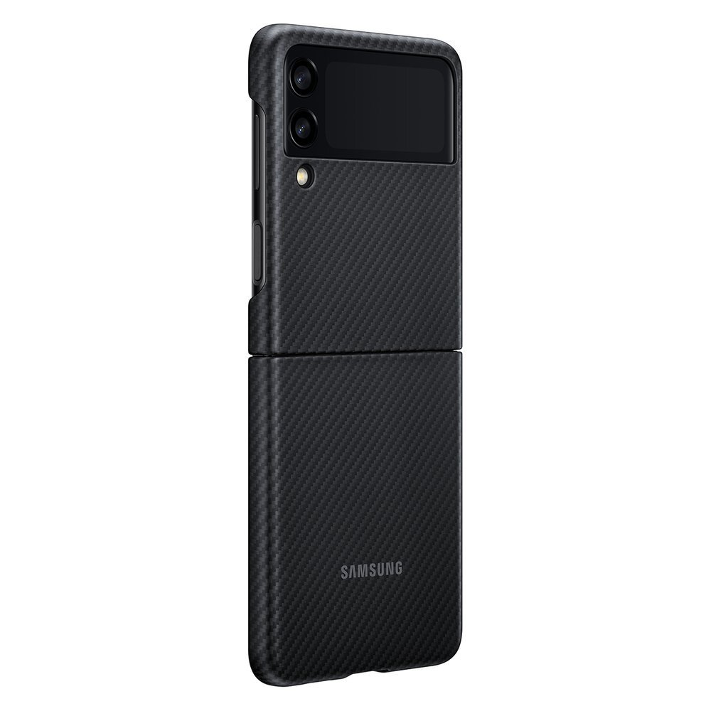 Samsung Galaxy Z Flip 3 ümbris Aramid : EF-XF711SBEGWW цена и информация | Telefoni kaaned, ümbrised | kaup24.ee