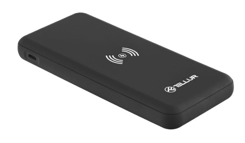 Juhtmevaba laadija/akupank Tellur PBW102 10000mAh Qi wireless 18W , must hind ja info | Akupangad | kaup24.ee