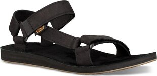 Teva meeste vabaajajalatsid Original Universal Leather Men's, must 890996630 hind ja info | Meeste plätud, sussid | kaup24.ee