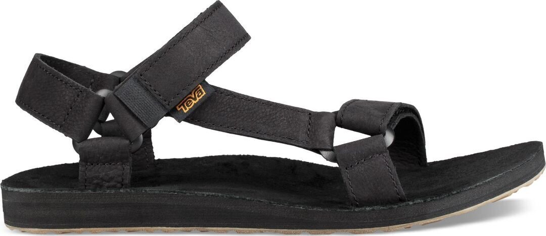 Teva meeste vabaajajalatsid Original Universal Leather Men's, must 890996630 hind ja info | Meeste plätud, sussid | kaup24.ee