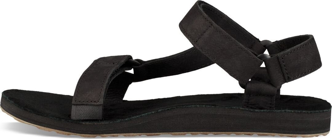 Teva meeste vabaajajalatsid Original Universal Leather Men's, must 890996630 hind ja info | Meeste plätud, sussid | kaup24.ee