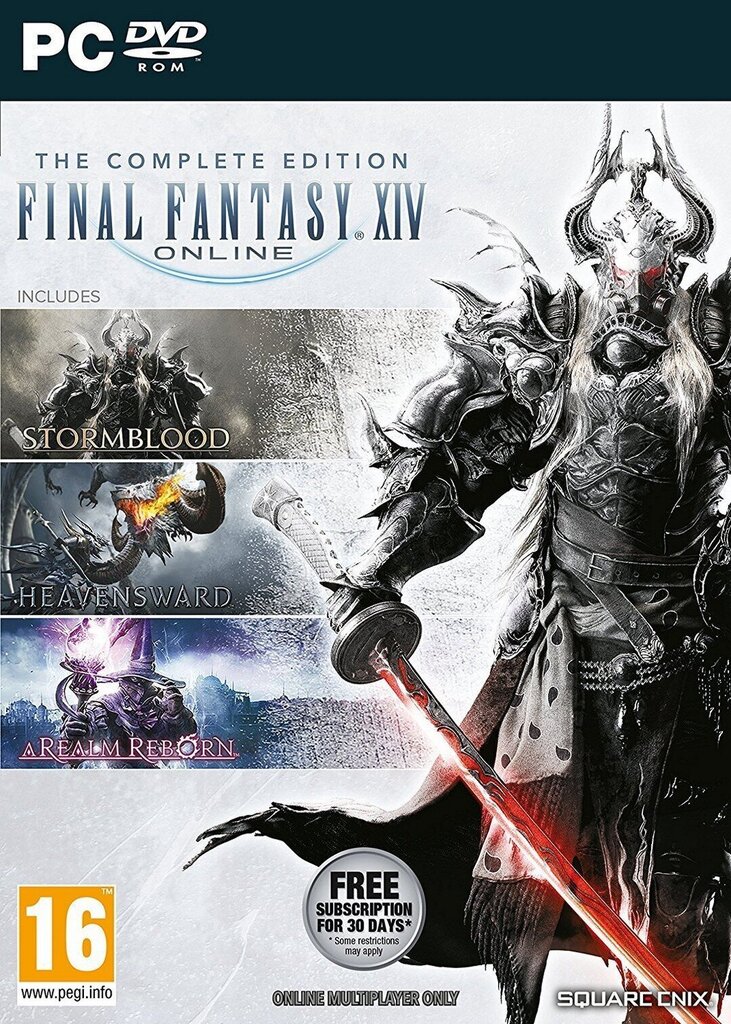 Arvutimäng Final Fantasy XIV Online Complete incl. Stromblood, Heavensward, A Realm Reborn hind ja info | Arvutimängud, konsoolimängud | kaup24.ee