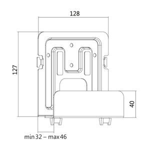 LOGILINK BP0049 LOGILINK - Universal Med hind ja info | Teleri seinakinnitused ja hoidjad | kaup24.ee