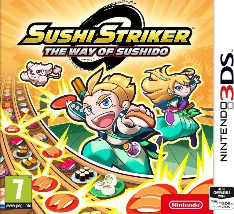 Nintendo 3DS mäng - Sushi Striker: The Way of Sushido цена и информация | Arvutimängud, konsoolimängud | kaup24.ee
