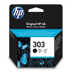 HP 303 Black Ink Cartridge hind ja info | Tindiprinteri kassetid | kaup24.ee