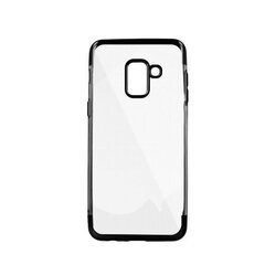 Plating Soft TPU case for iPhone X / iPhone XS black цена и информация | Чехлы для телефонов | kaup24.ee