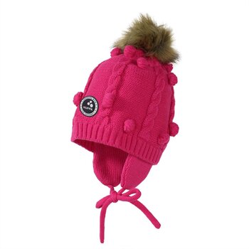 Huppa laste talvemüts MACY, roosa hind ja info | Tüdrukute mütsid, sallid, kindad | kaup24.ee