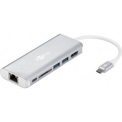 Адаптер Goobay USB-C Premium Multiport-Dock 7678 цена и информация | Адаптер Aten Video Splitter 2 port 450MHz | kaup24.ee