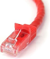 Võrgukaabel STARTECH 1m Red Snagless Cat6 UTP Patch hind ja info | Kaablid ja juhtmed | kaup24.ee