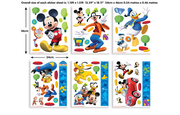 Kleeplint Disney Mickey Mouse Clubhouse hind ja info | Seinakleebised | kaup24.ee