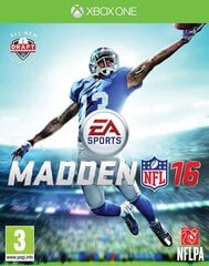 Xbox One mäng Madden NFL 16 hind ja info | Arvutimängud, konsoolimängud | kaup24.ee