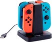 Nintendo Switch juhtpuldi alus Quad Charger Joy-Con цена и информация | Mängupuldid | kaup24.ee