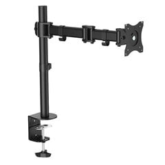 Monitori kinnitus Logilink Desk Mount, BP0021, 13-27, 8kg hind ja info | Teleri seinakinnitused ja hoidjad | kaup24.ee