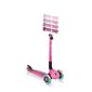 Tõukeratas Globber GO-UP Deluxe Lights / Deep pink hind ja info | Tõukerattad | kaup24.ee