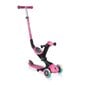 Tõukeratas Globber GO-UP Deluxe Lights / Deep pink hind ja info | Tõukerattad | kaup24.ee