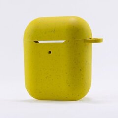 Чехол для наушников Ksix Apple Airpods Eco-Friendly Case By, желтый цена и информация | Наушники | kaup24.ee