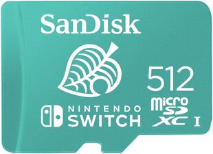 MicroSDXC-512GB Mälukaart SanDisk : SDSQXAO-512G-GNCZN цена и информация | Карты памяти | kaup24.ee