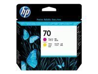 HP 70 Printhead magenta+yellow hind ja info | Tindiprinteri kassetid | kaup24.ee