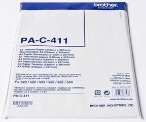 BROTHER A4 100 sheets for pocketjet hind ja info | Vihikud, märkmikud ja paberikaubad | kaup24.ee