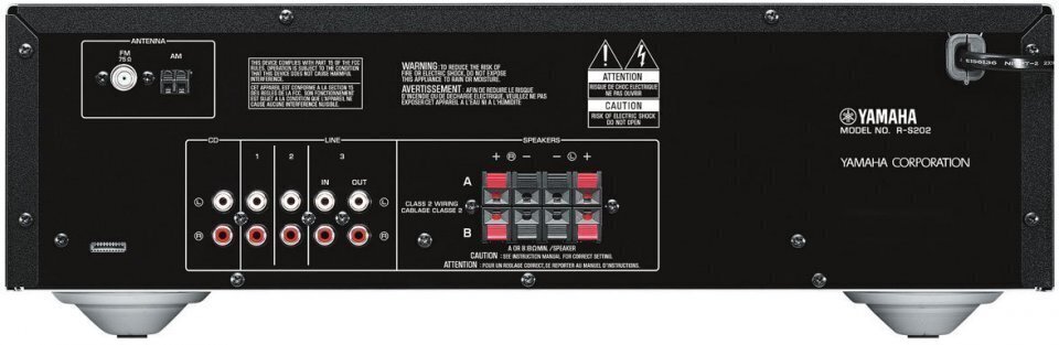 2.0 AV Musicast ressiiver Yamaha RS-202DBL цена и информация | Blu-Ray ja DVD mängijad | kaup24.ee