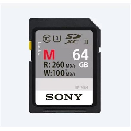 Sony SF-M64 64 GB, MicroSDXC, Flash memo цена и информация | Mobiiltelefonide mälukaardid | kaup24.ee