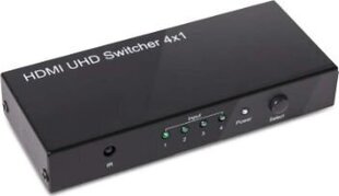 CLUB 3D HDMI 2.0 UHD SwitchBox 4 Ports hind ja info | USB jagajad, adapterid | kaup24.ee