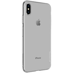 Tagakaaned Nillkin    Apple    iPhone Xs Max Nature TPU Case    Grey hind ja info | Telefoni kaaned, ümbrised | kaup24.ee