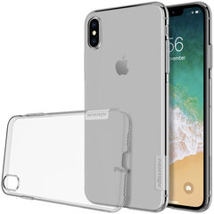 Nillkin Nature TPU Case Gel Ultra Slim Cover for iPhone XS Max grey цена и информация | Чехлы для телефонов | kaup24.ee