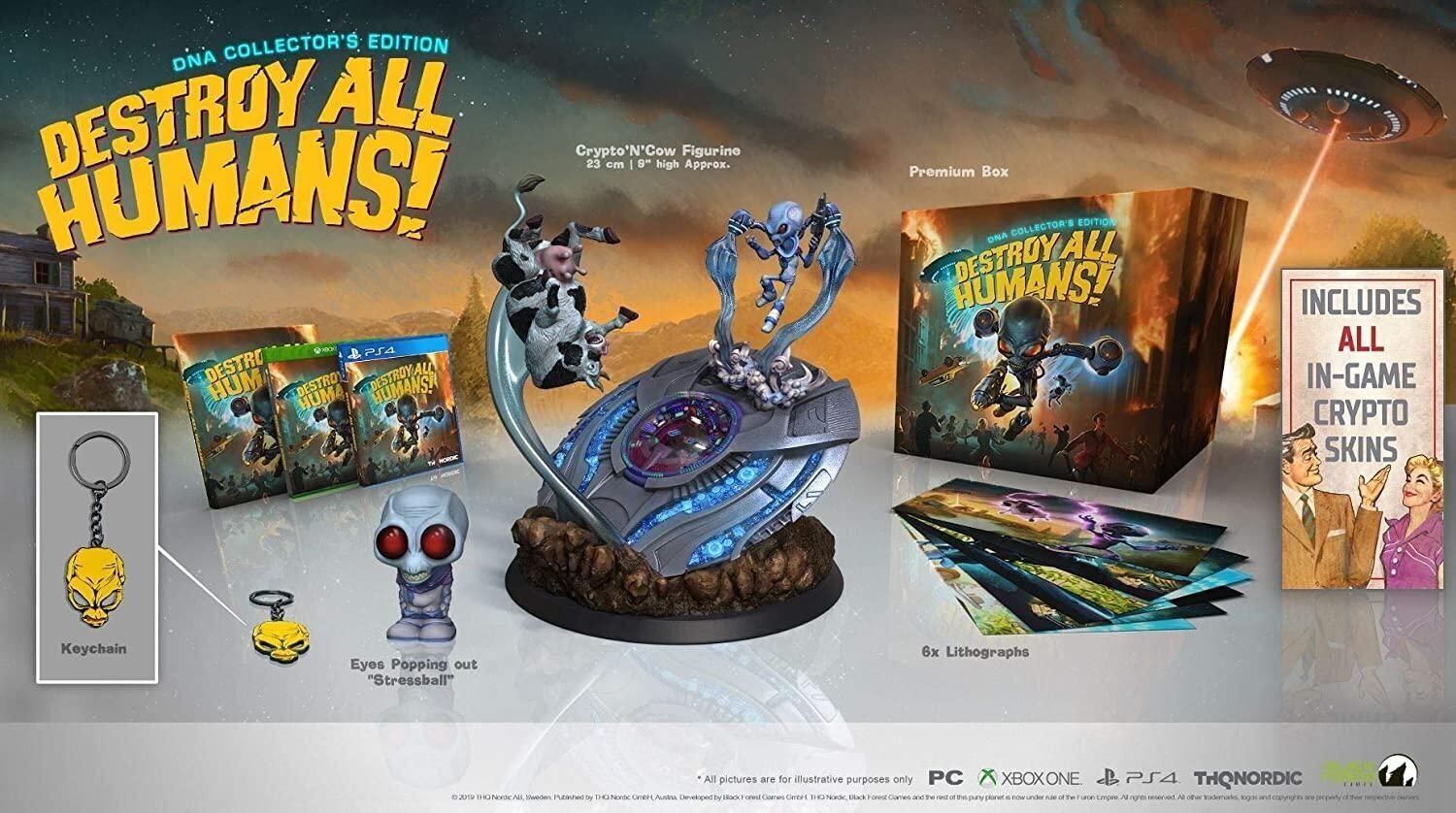 PlayStation 4 Mäng Destroy All Humans! DNA Collector's Edition hind ja info | Arvutimängud, konsoolimängud | kaup24.ee