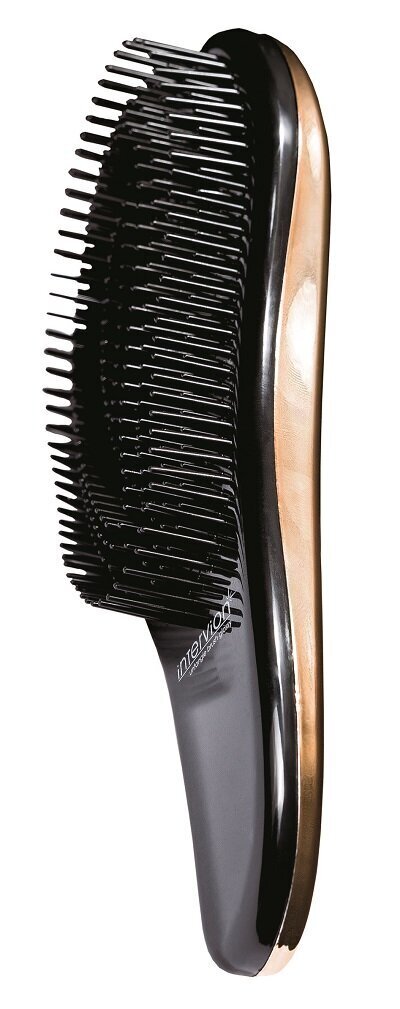 Inter Vion Untangle Brush juuksehari, Glossy Metallic hind ja info | Juukseharjad, kammid, juuksuri käärid | kaup24.ee