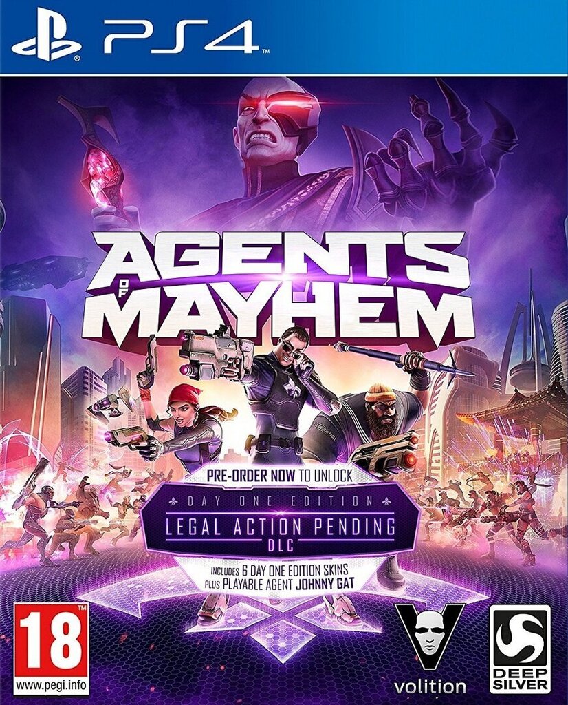 PlayStation 4 Mäng Agents of Mayhem hind ja info | Arvutimängud, konsoolimängud | kaup24.ee